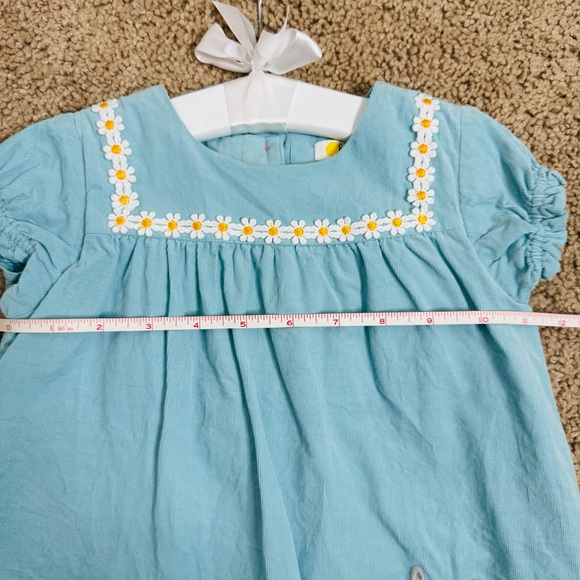 Mini Boden light corduroy bunny  girl dress - Picture 9 of 9